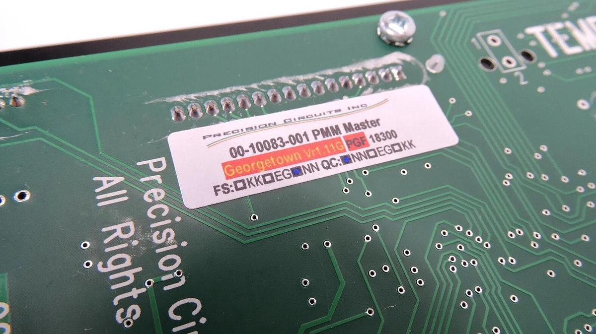 PrecisionPlex PMM Master Diagnostics Center 00-10083-001 Vr1.11G PGF 18300 - NEW