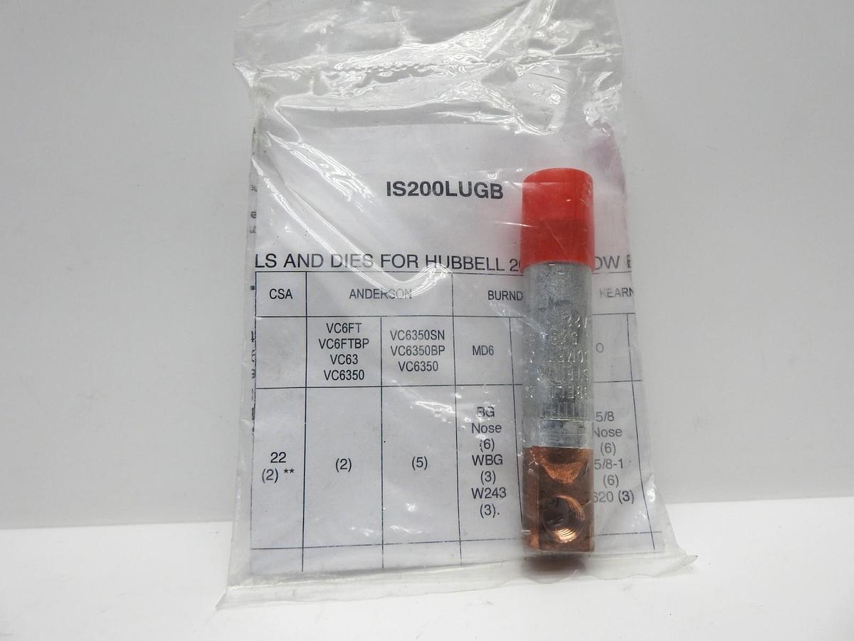 Hubbell IS200LUGB 200LUGB5 Elbow Bi-Metal CONNECTOR CSA22 - OEM NEW!