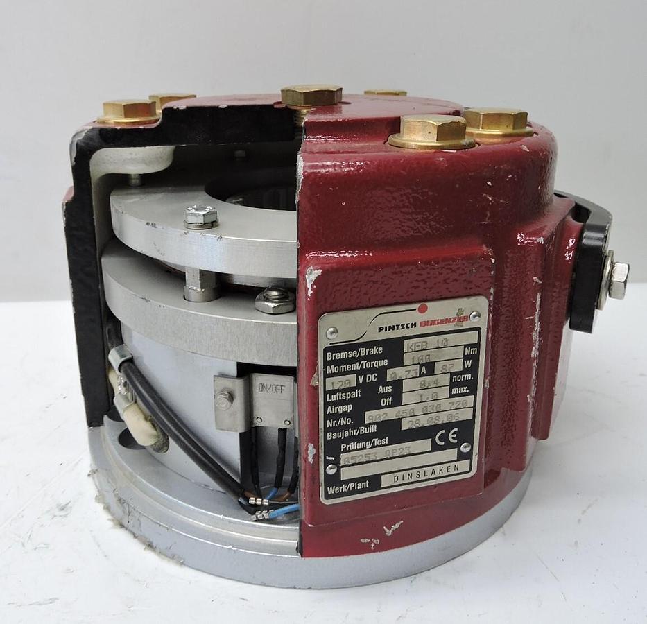 PINTSCH BUBENZER KFB 10 Brake 120 VDC .73A 87W KFB10