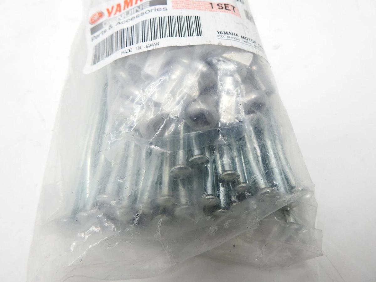OEM Yamaha Rear Spoke Set 34P-25304-00-00 Fits 2009-2021 Yamaha YZ250F GENUINE