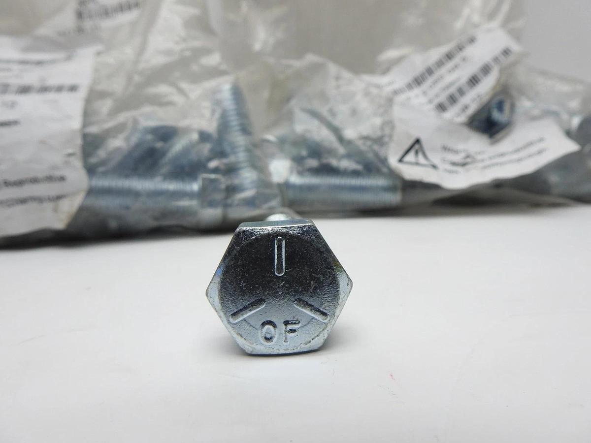 Imperial 5/8"-11 x 2" Grade 5 USS Hex Head Cap Screw Zinc Plated, Steel, 25 PK