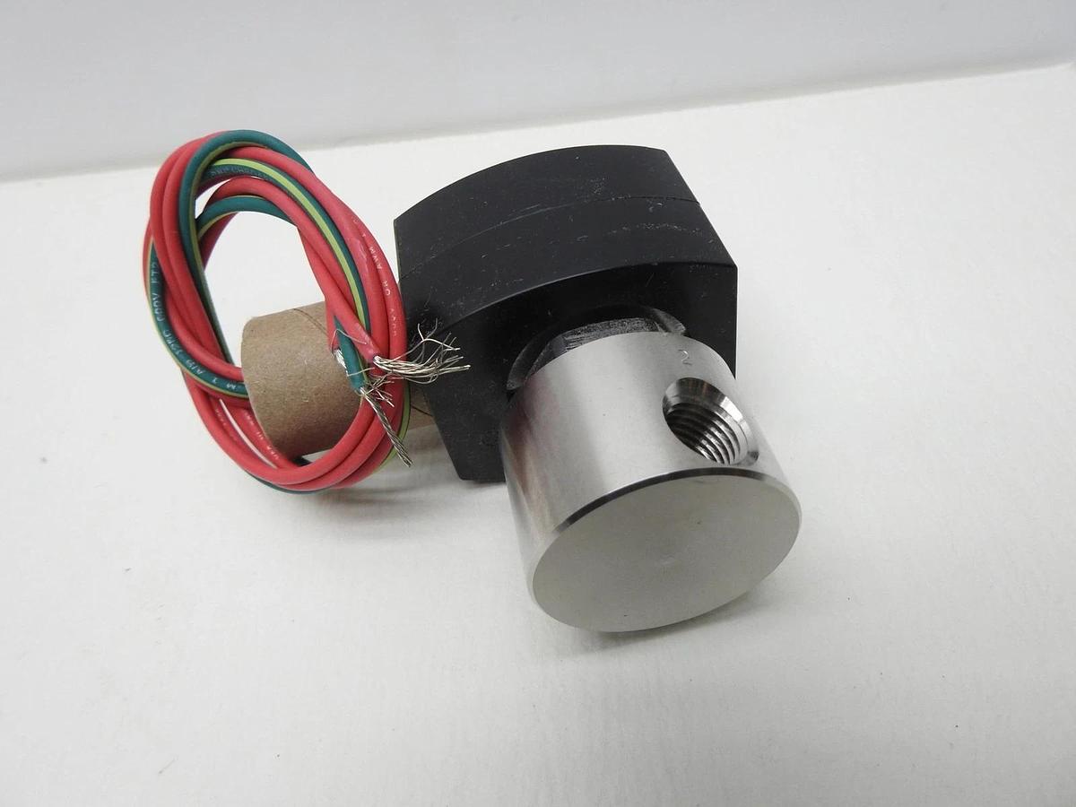 Asco EF8314G301 Solenoid Valve Coil 24VDC 1/4" NPT 3-Way Stainless Steel - NEW!