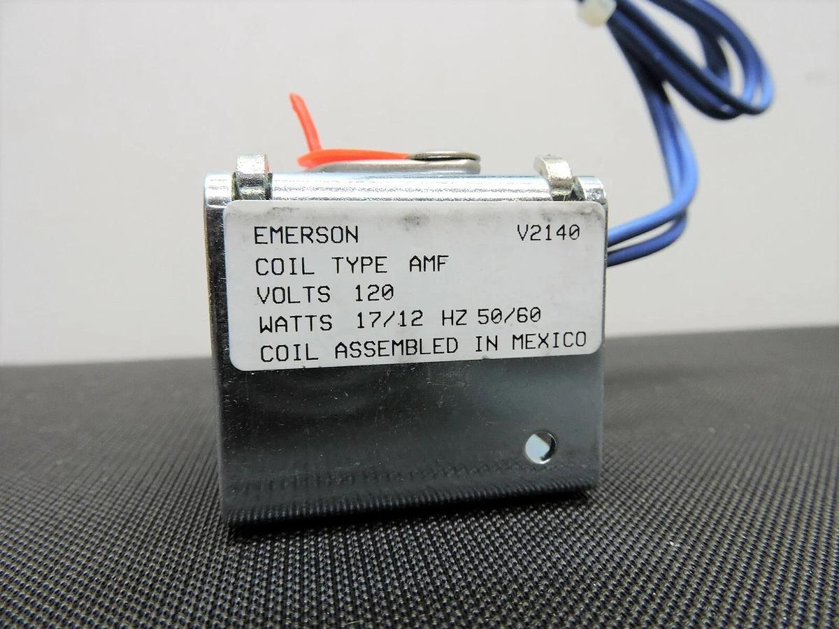 Emerson Coil Type AMF 120V, 17/12 WATTS, 50/60HZ V2140 Solenoid - NEW!