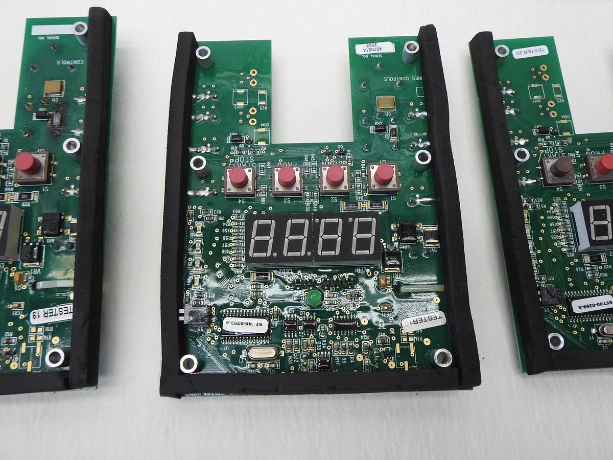 x3 Antunes 4070214 Control Board Assembly, Green, DFW - AS IS UNTESTED