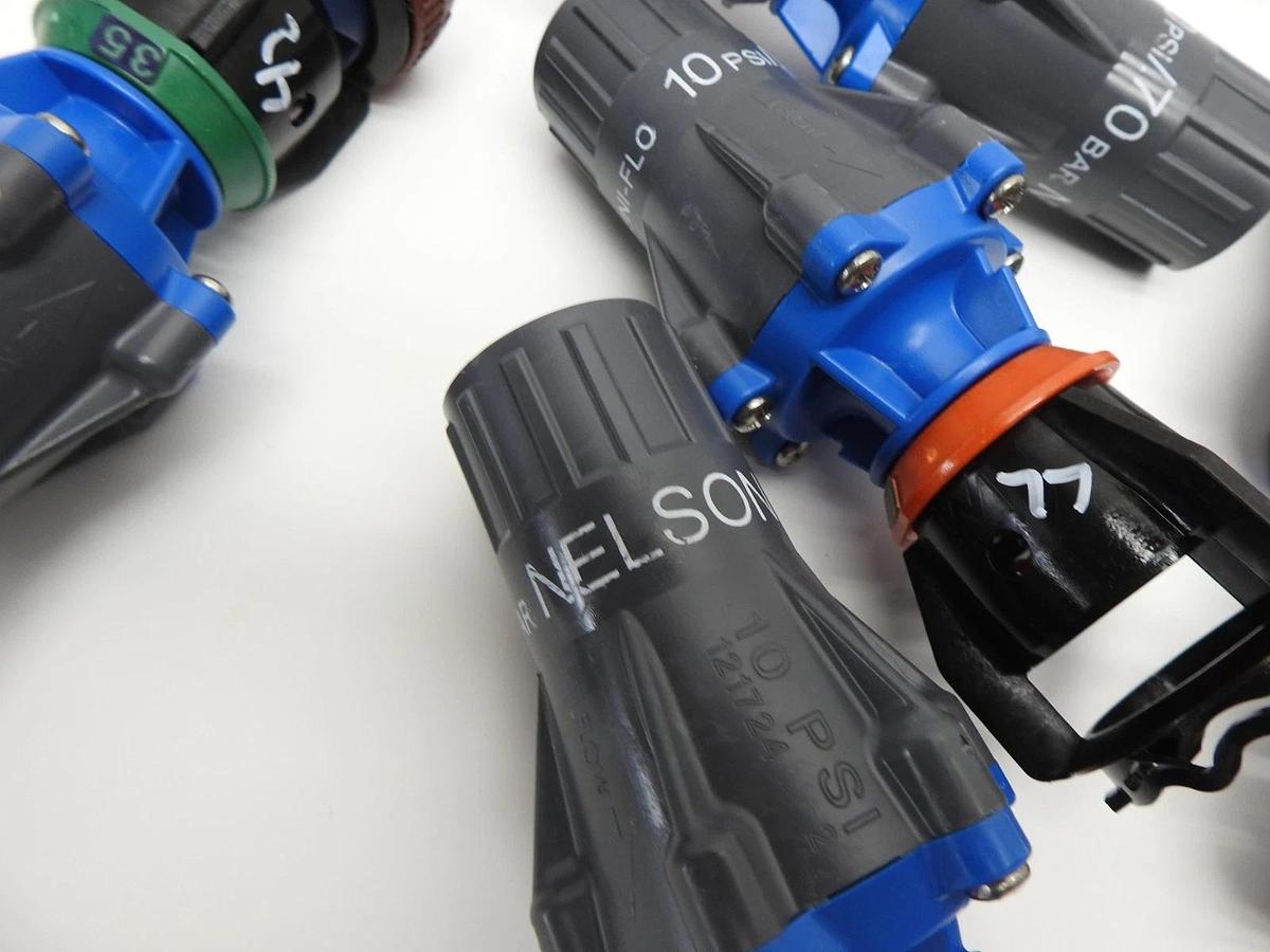 x43 Mixed Nelson UNI-FLO Pressure Regulator 10PSI w/ Attachments