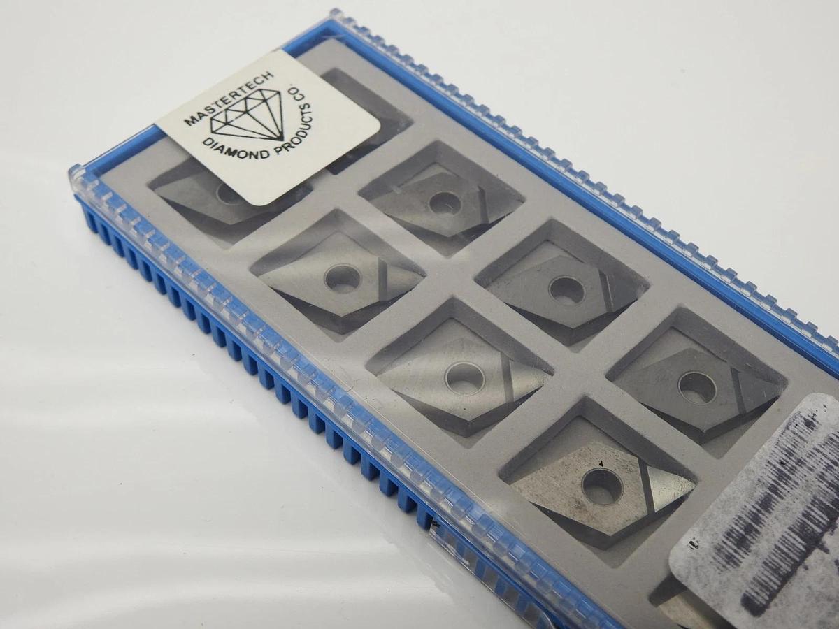Mastertech Diamond Products PCD Inserts (QTY 10) DNGX-432Z1MM2 I112868/38374-01