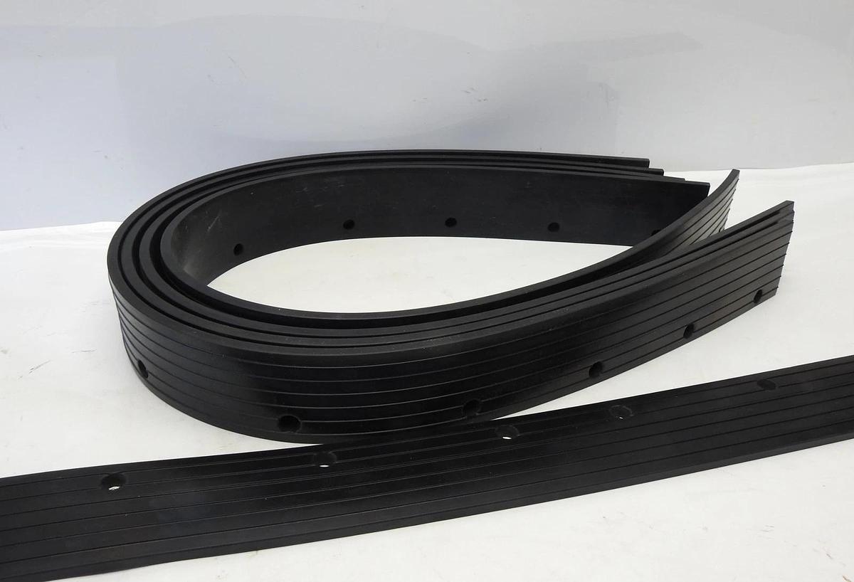 Gordon Brush: 36" Straight Squeegee Rubber Blade Refill | 5 Pack - OEM NEW!