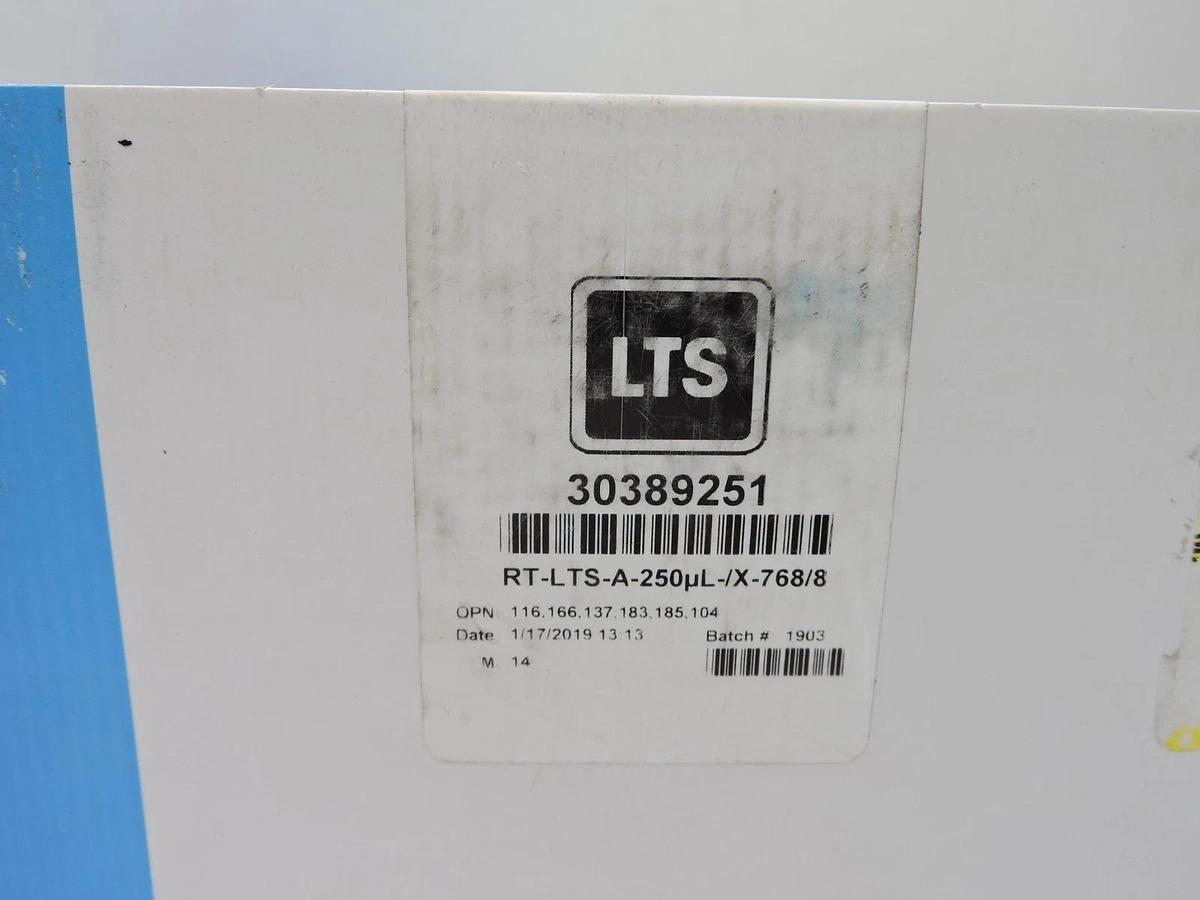 (5 Boxes - LOT) Metler Toredo Rainin Pipette Tips RT LTS 250µL X 768A/8 NEW!