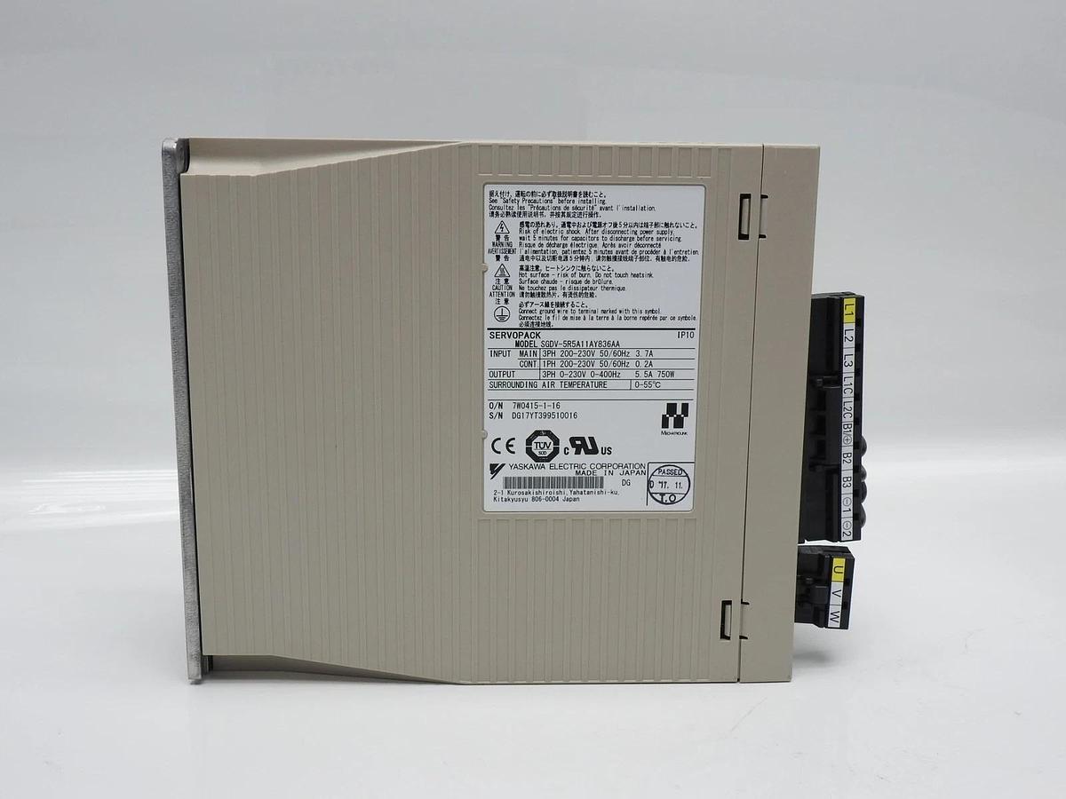 AMAT 0190-39409 Yaskawa SGDV-5R5A11AY836AA ServoPack Servo Drive For M1 NEW READ