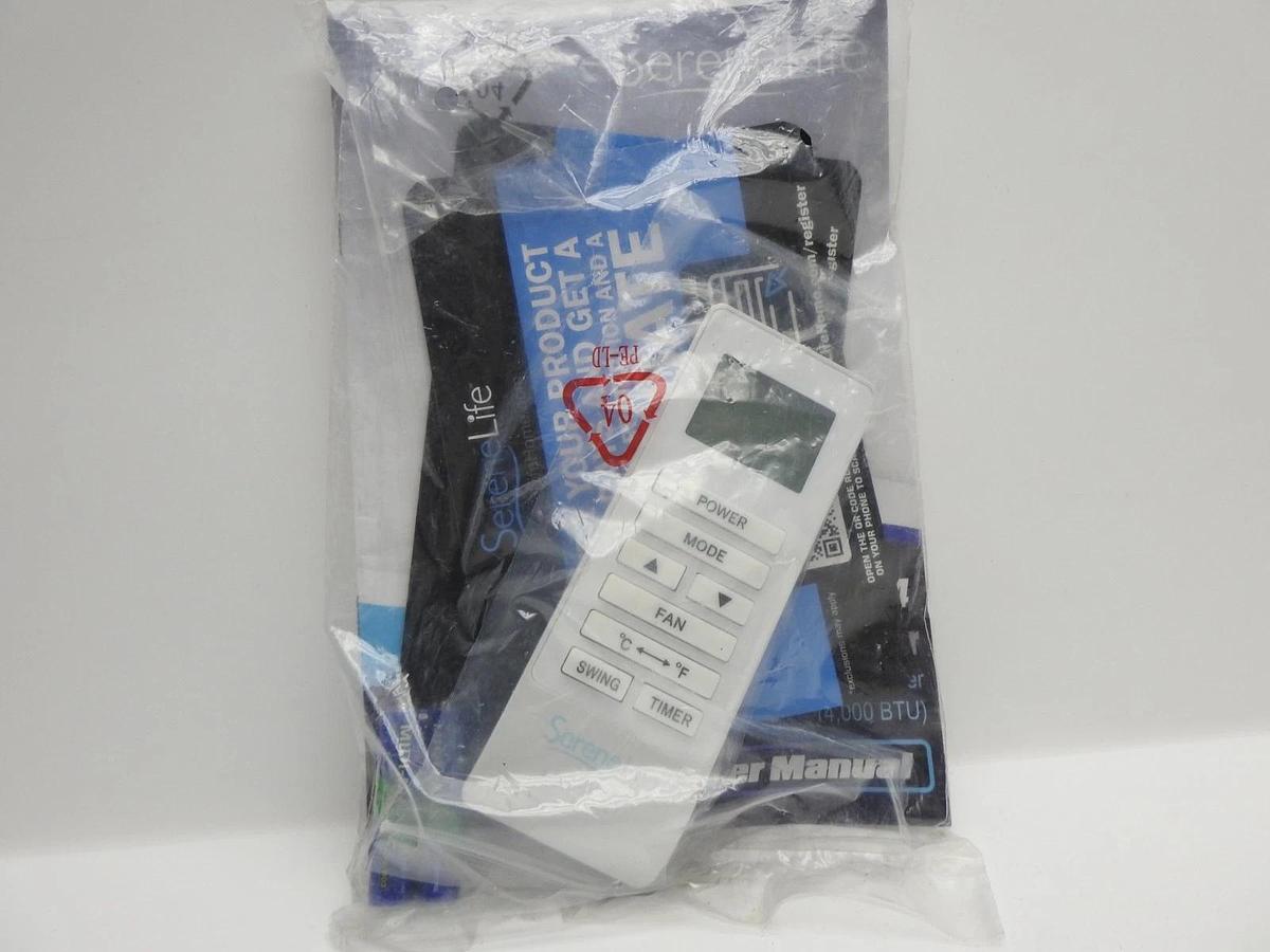 SereneLife Remote Control (WHITE) GENUINE Replacement NEW