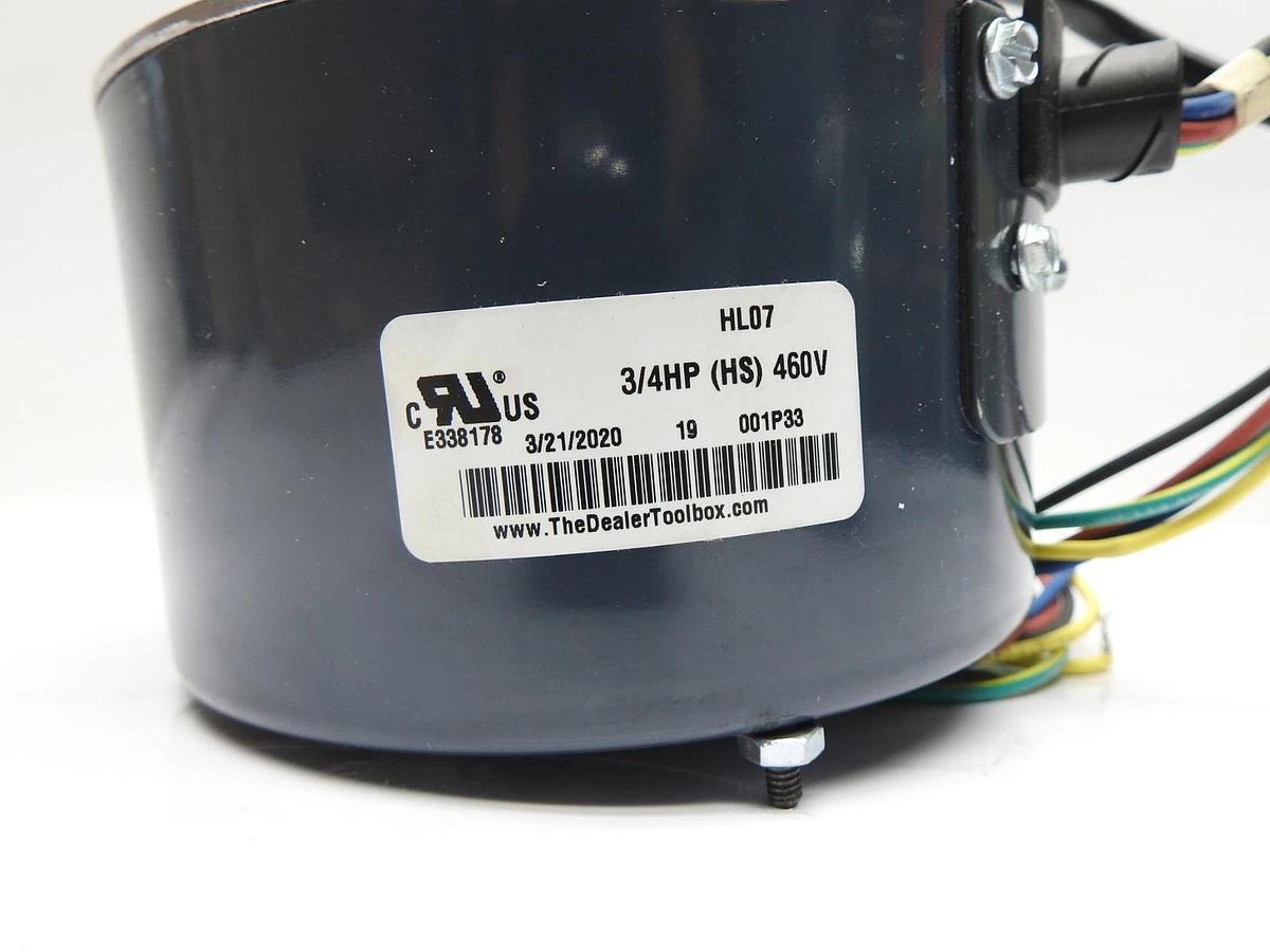Daikin Genteq 5SME39SS HK013 Motor 3/4 HP, 460V, 1625 RPM GENTEQ - ECM 142R NEW