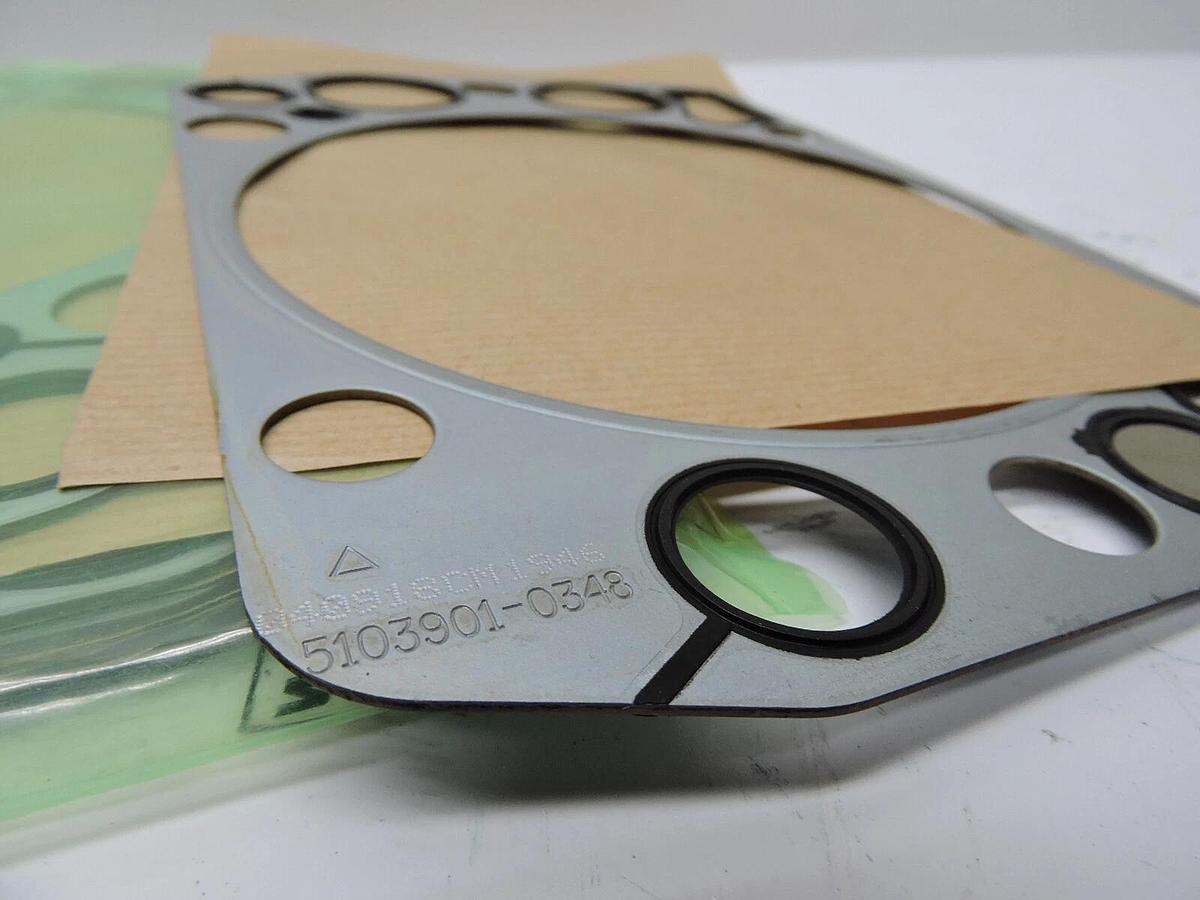 Doosan 5103901-0348 Head Gasket, GENUINE (8 pack) - NOB!