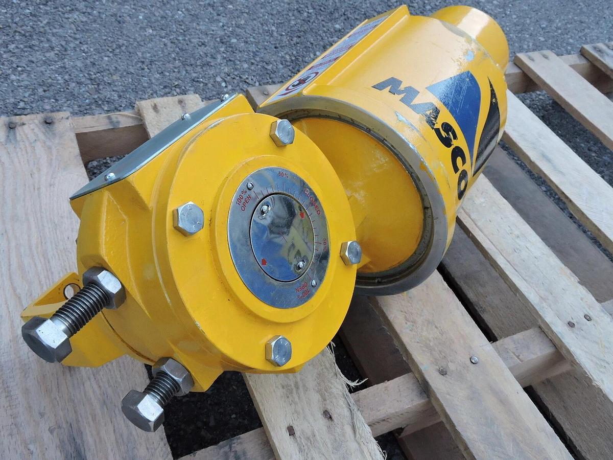 Mascot Rotary Actuator 6"/836.0, SHAFT: 17-4PH, 317 SS 150 PSI - NOB NEW!