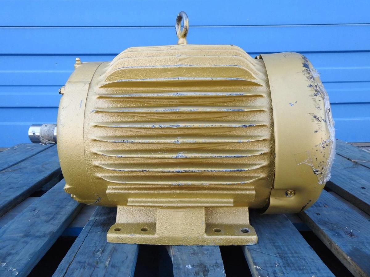 Baldor Reliance 3 HP TEFC Motor, 213T Frame, 230/460V, 3-Phase, SF 1.15