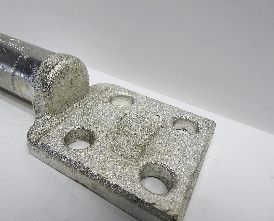 Burndy YCAB344N Cu Compression Lug 4-Hole 1/2" Stud 1-3/4" Spacing - OEM NEW!