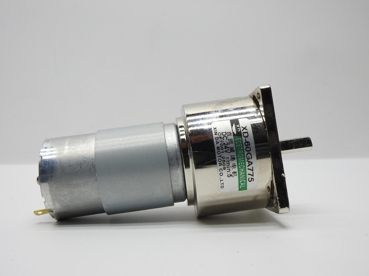 XD-60GA775 Geared Motor Adjustable Micro Reducer High Torque Speed 12V/24V NEW!