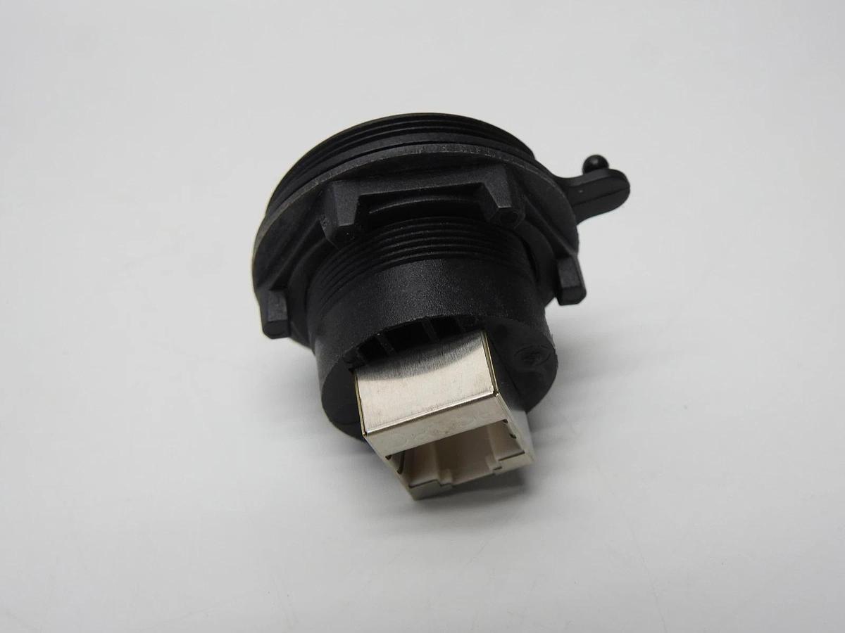 Bulgin PX0833 Panel Mount Modular In Line Connector Cat5e Coupler - NEW!!!