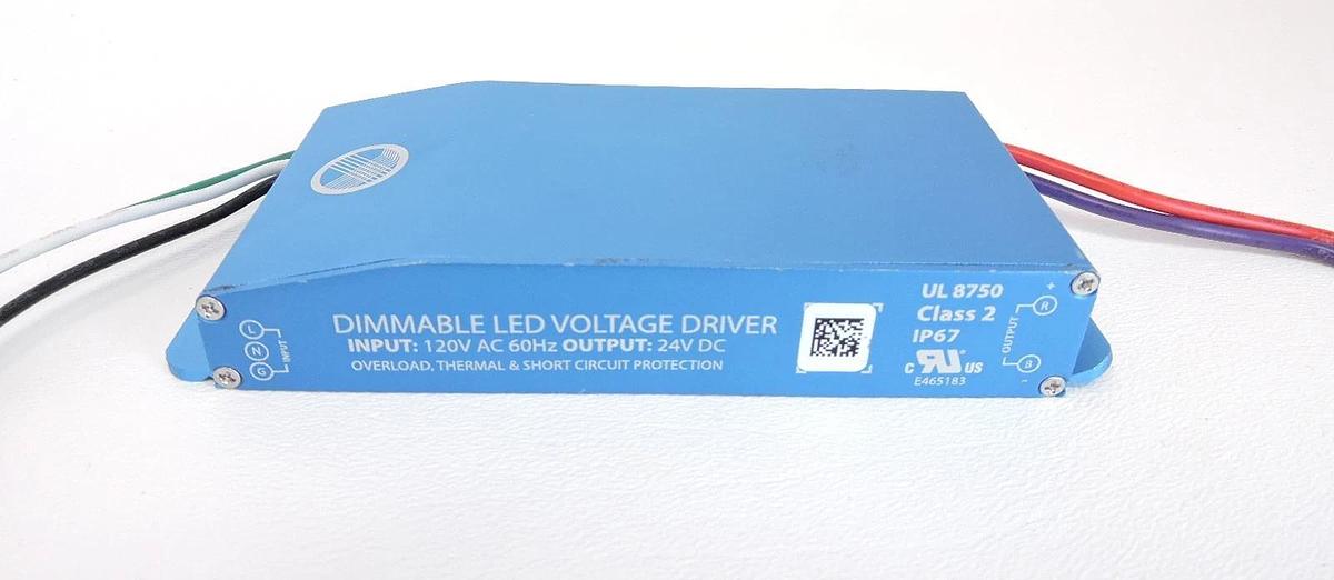 Magnitude Dimmable LED Driver 24V (SUPER COMPACT) UL8750 Class 2 IP67 EXR24DC
