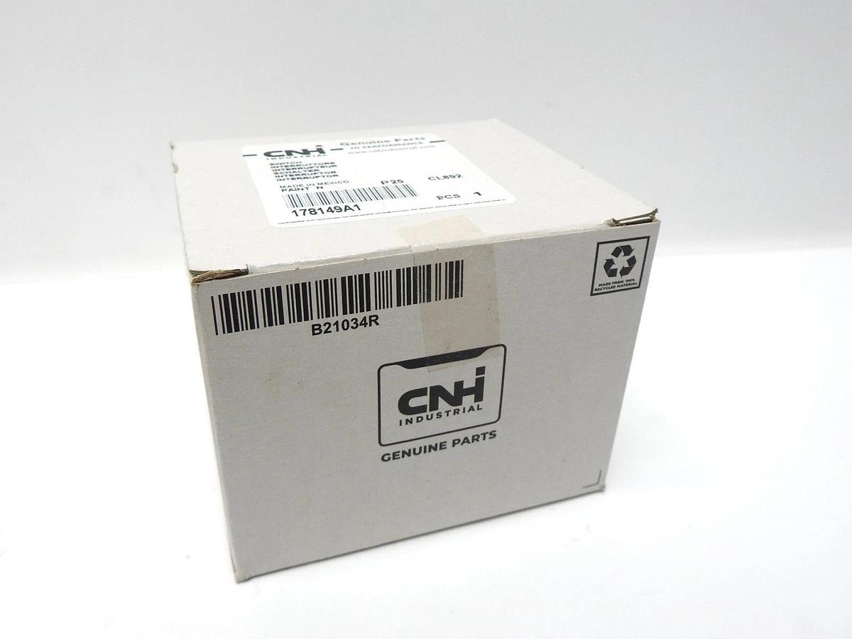Genuine CNH 178149A1 Solenoid Switch with Cover CASE Construction OEM NEW