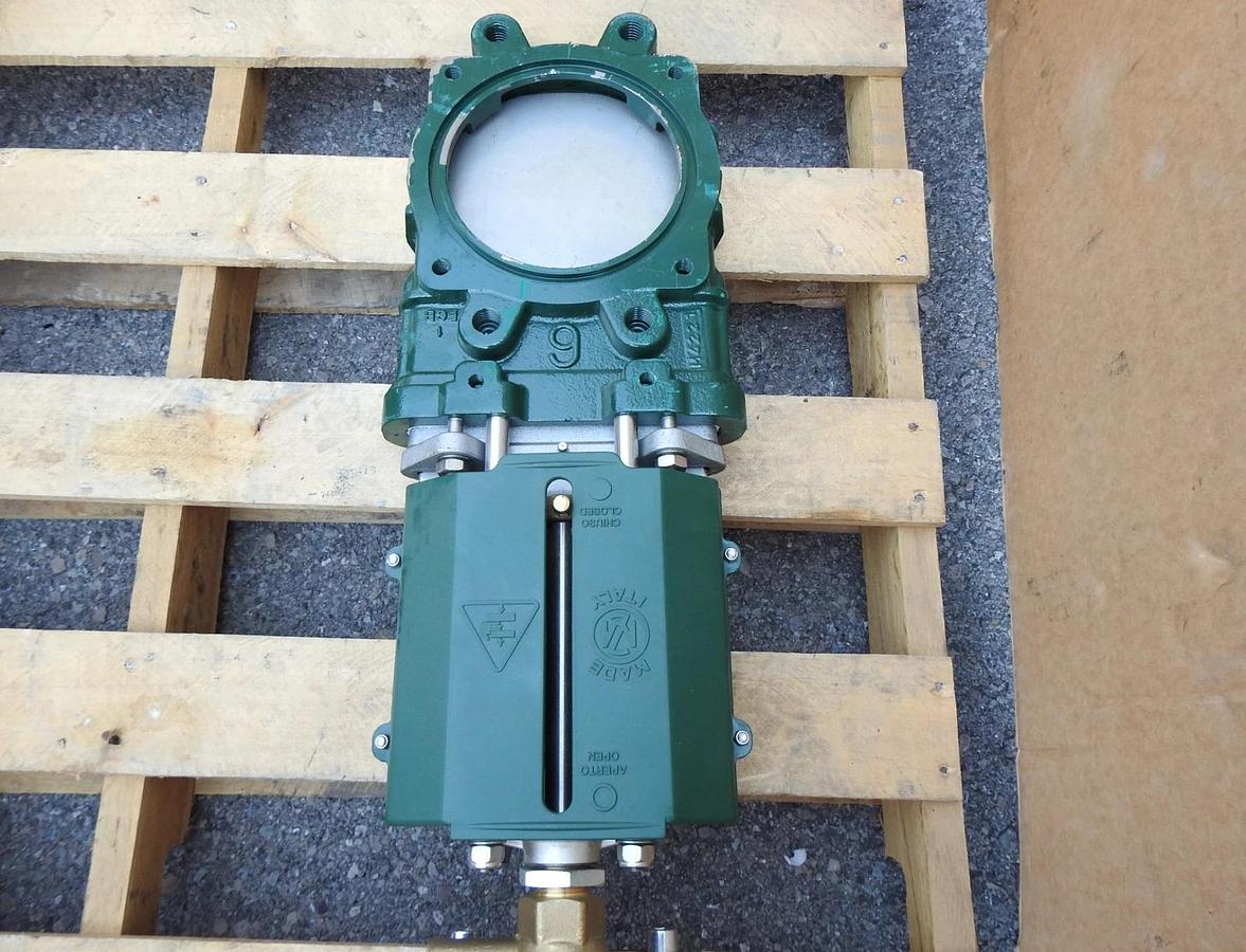 Metal-Tecnica MZ 6" Cast Iron Gate Valve (Made in Italy) - NOB NEW!