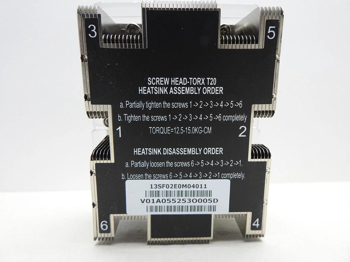 13SF02E0M04011 Heat Sink Replacement E12 Series CPU Heatsink