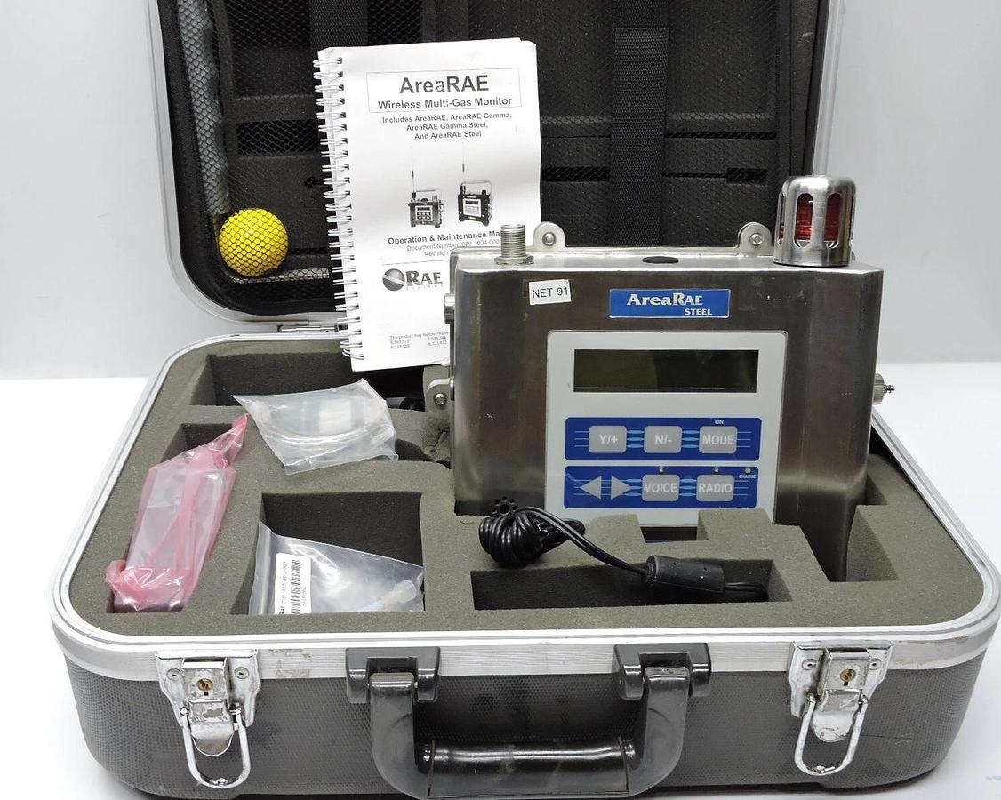 Rae Systems AreaRAE PGM 5520 Steel Multi-Gas Sensor Detector PGM5520