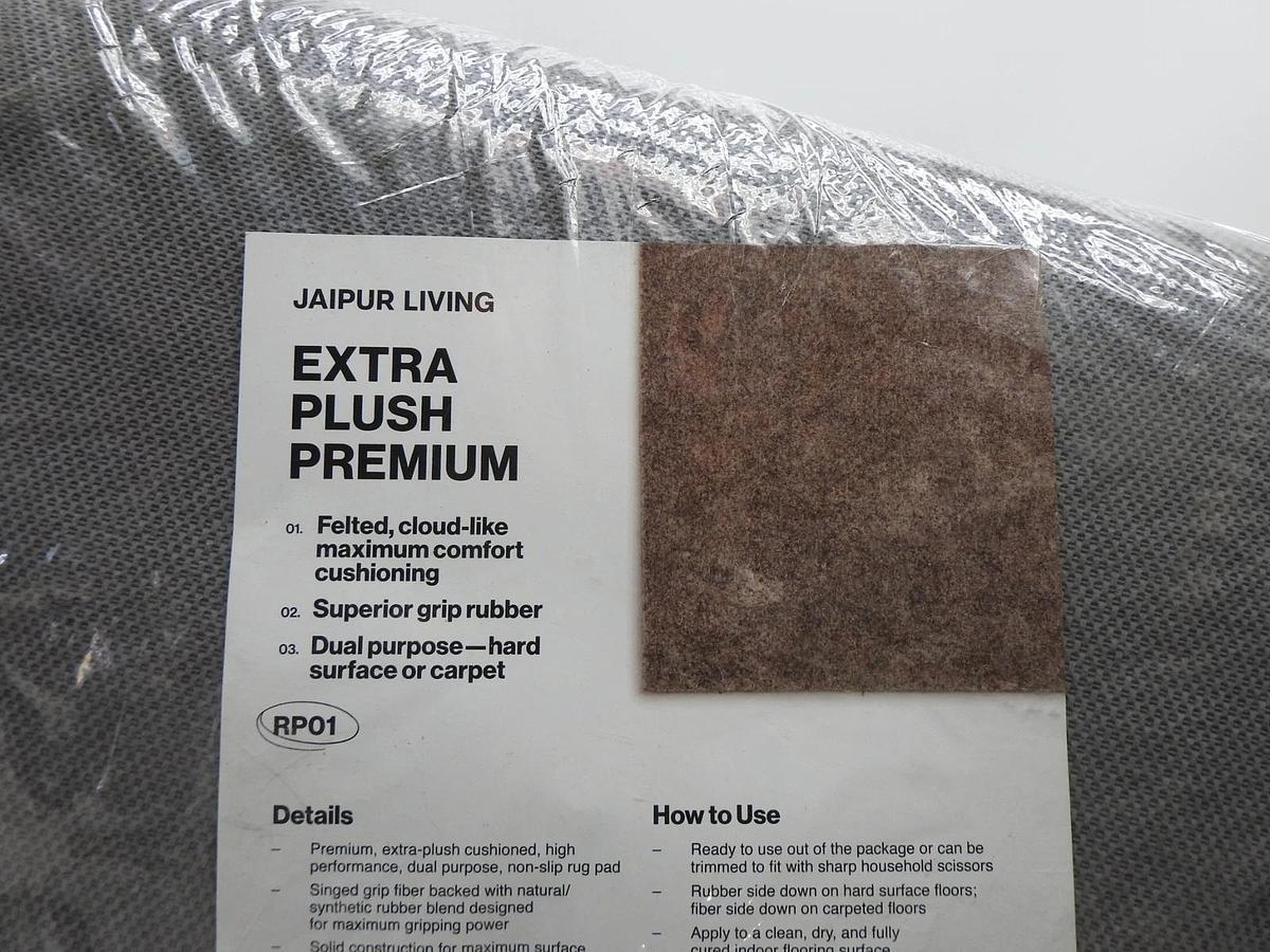Jaipur 10'x14' Living Extra Plush Premium Non-Slip Rug Pad RP01 - Folded - NEW!
