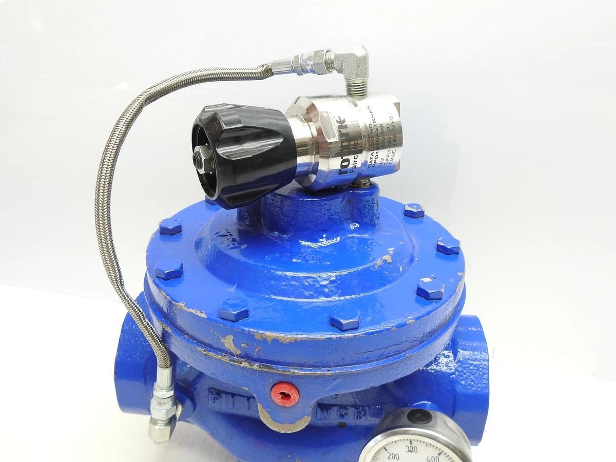 Cashco Pressure Reducing Regulator w/ RoTork HPD192NASTKRNS Pressure Regulator
