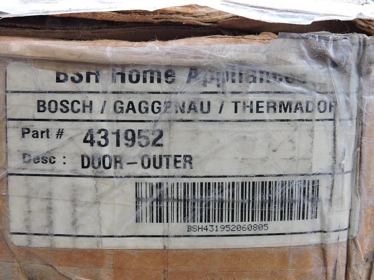Thermador Bosch 36" Glass Oven Door 431952 - GENUINE OEM - NEW!