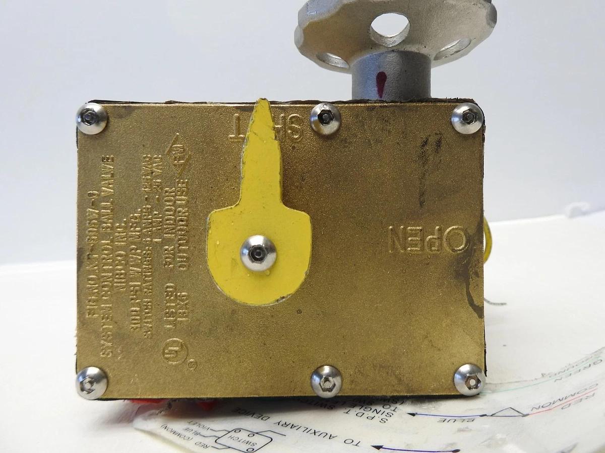 Nibco KT-505W-8 Fire Protection Ball Valve Bronze Actuator 1-1/2" NPT - NOB NEW