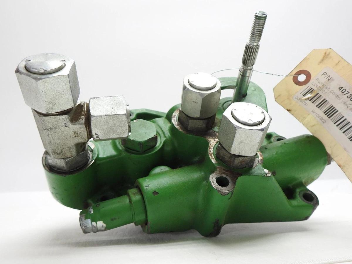 OEM John Deere LVA20521 Rockshaft Control Valve Assembly 4044, 4049, 4052, 4066