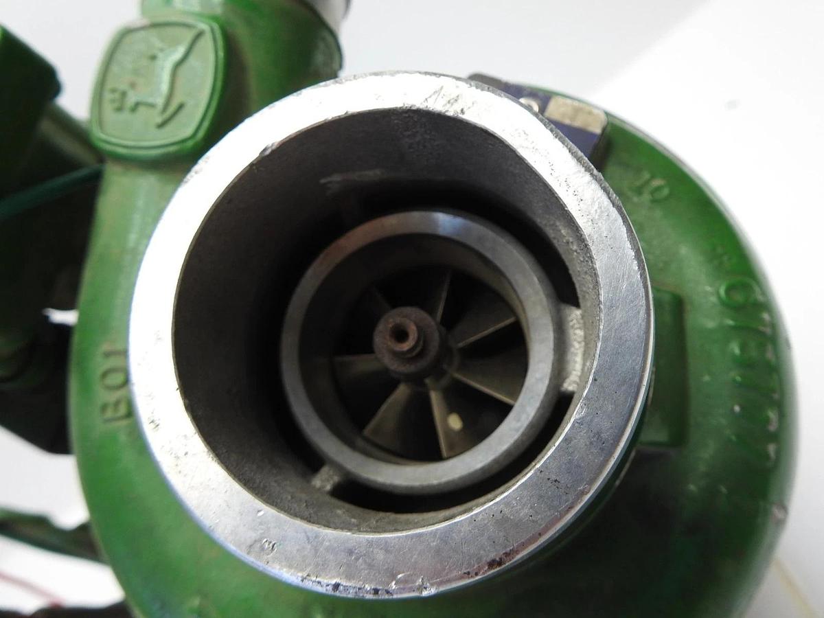 OEM John Deere RE535243 Turbocharger, 12Volts Turbo w/ Actuator DZ108162 Genuine