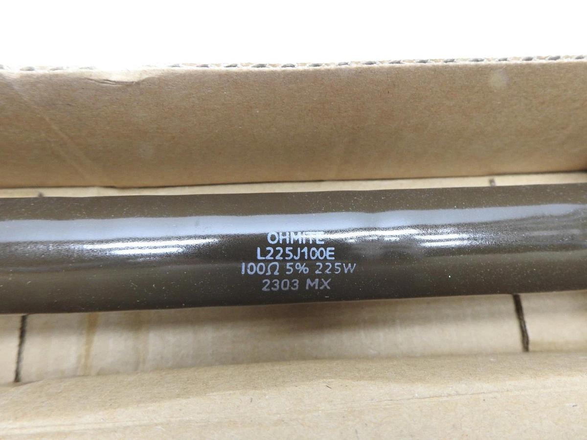 Ohmite L225J100E RESISTOR 100 OHM 225W - NOB NEW!