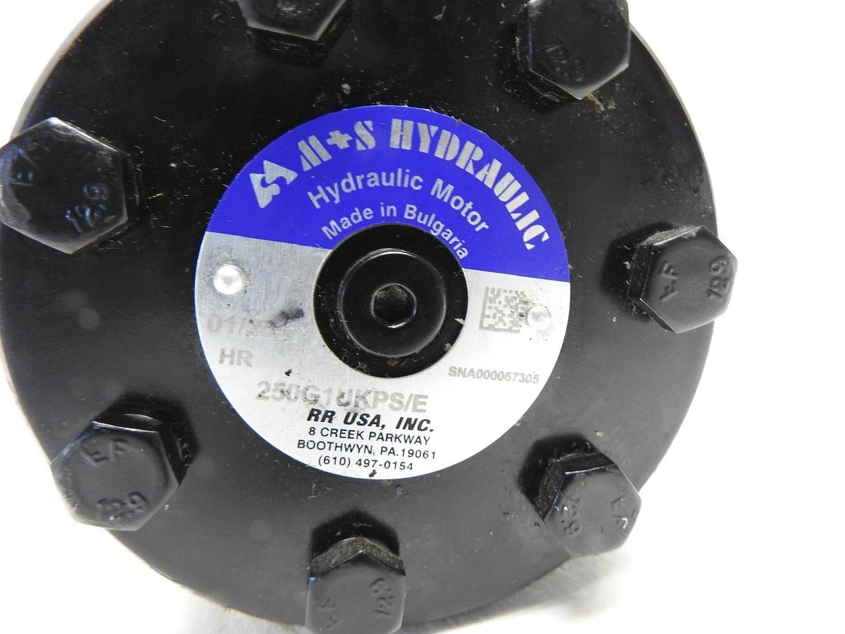 M+S Hydraulic Motor HR Series HR 250 250G1UKPS/E - NOB NEW!