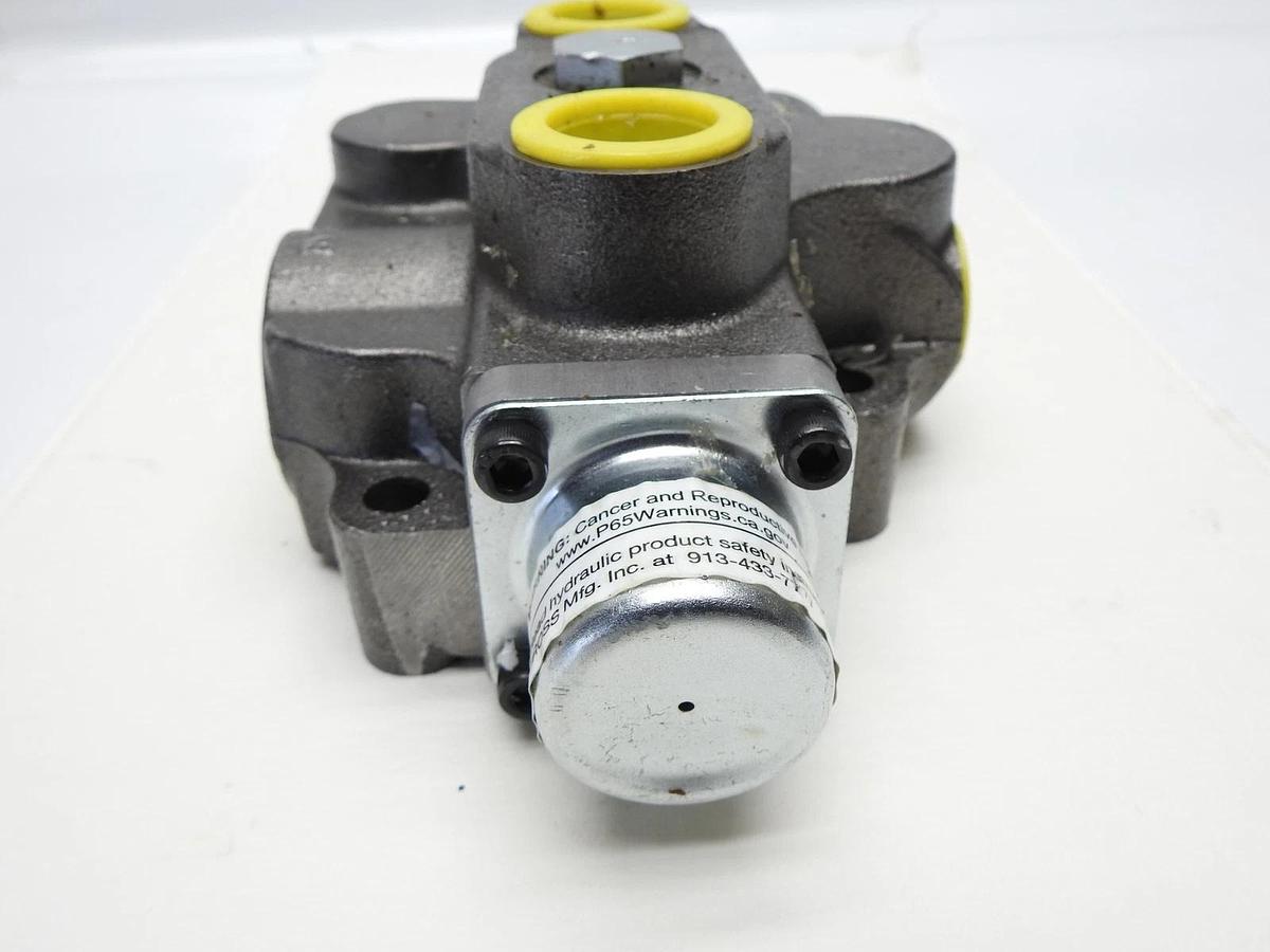 Cross 3 Pos. 4 Way Directional Hydraulic Control Valve - NOB NEW!