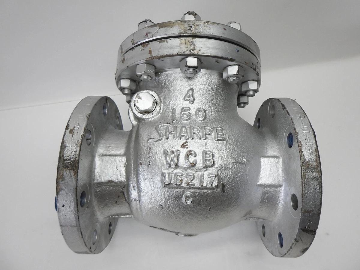 Sharpe 4" Check Valve WCB 13CR HF A182 F6 25114 - NOB NEW!
