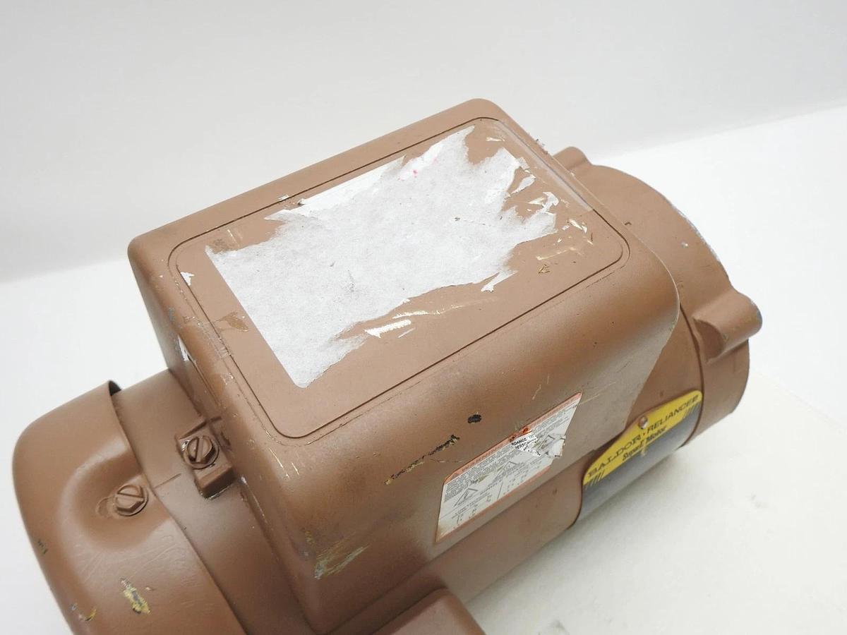 Baldor Reliance VEL11304 34F534R141G1 Super-E Motor .5 HP 115/230V 1PH 60Hz
