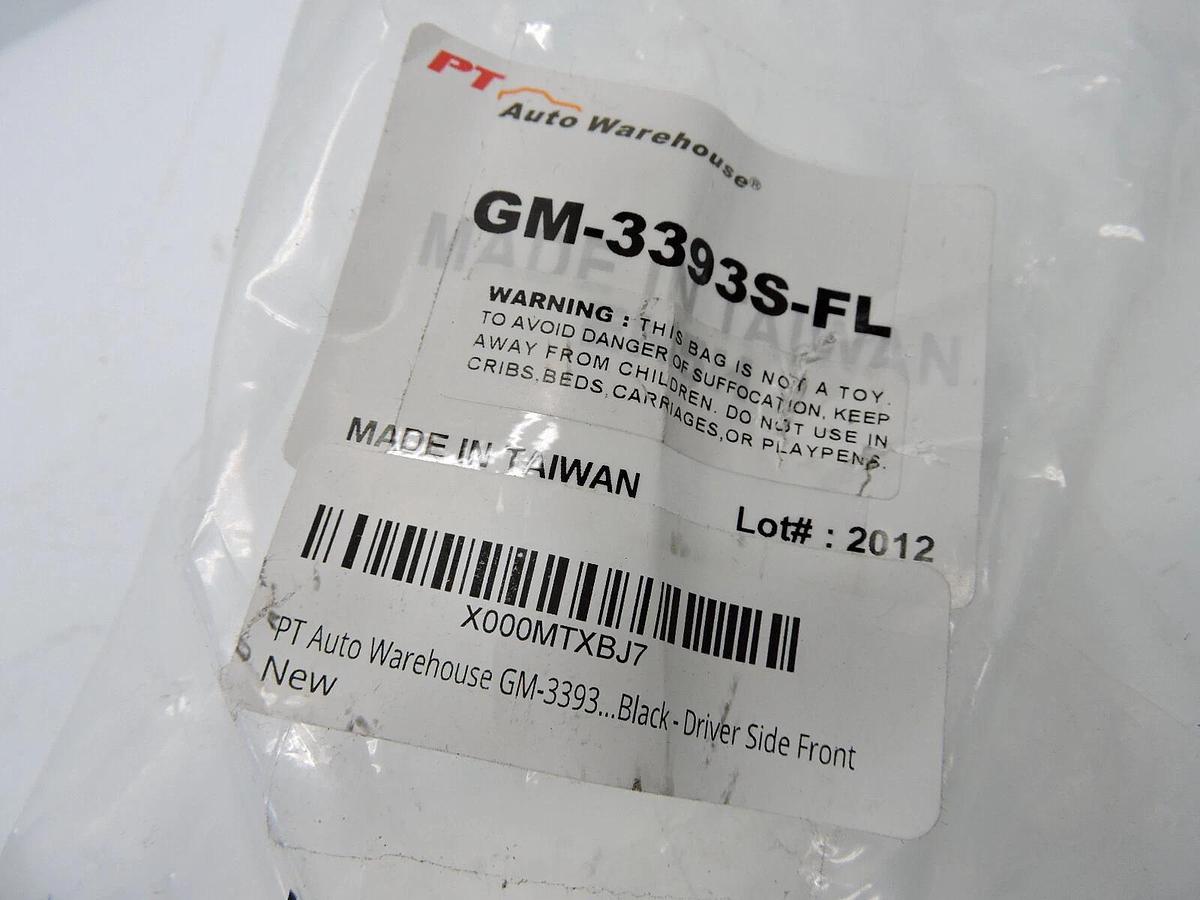 PT Auto Warehouse GM-3393S-FL - Outside Exterior Outer Door Handle Driver Front