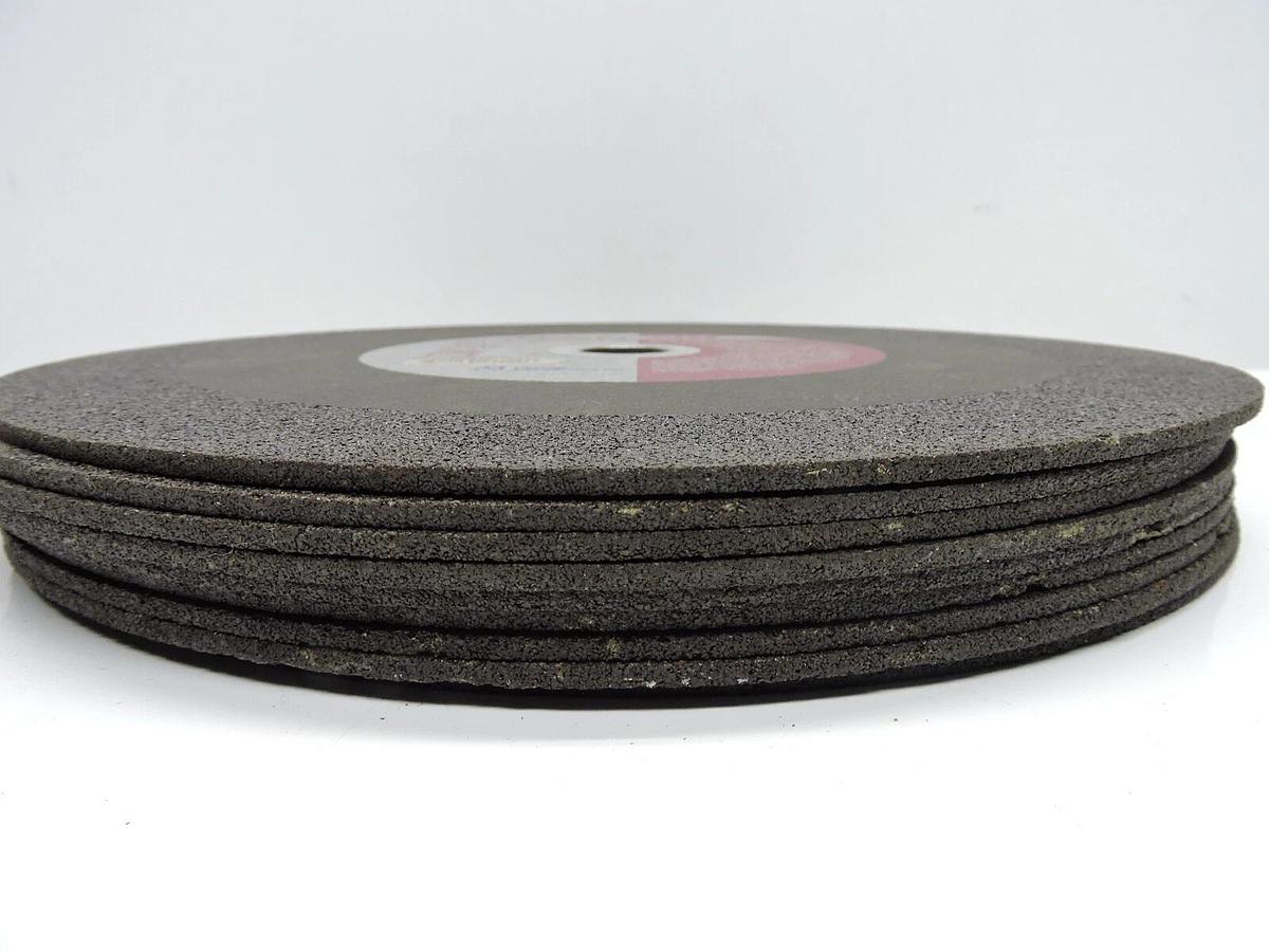 9 PACK - United Abrasives SAIT 24020 12X1/8X1 A24R Stationary Saw Cutting Wheels