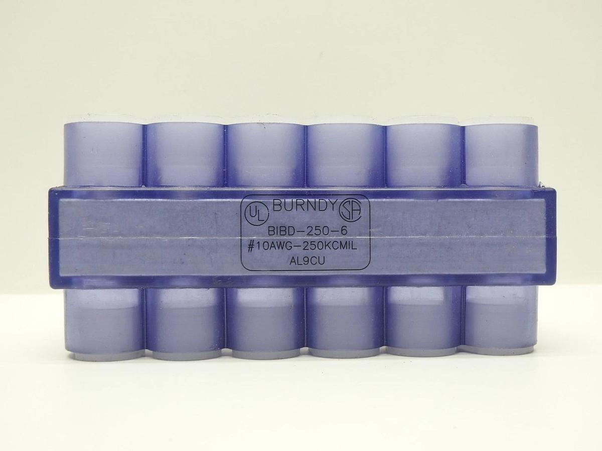 Burndy BIBD2506 Double Sided 6 Conductor Insulated Multi Tap Connector 250 kcmil
