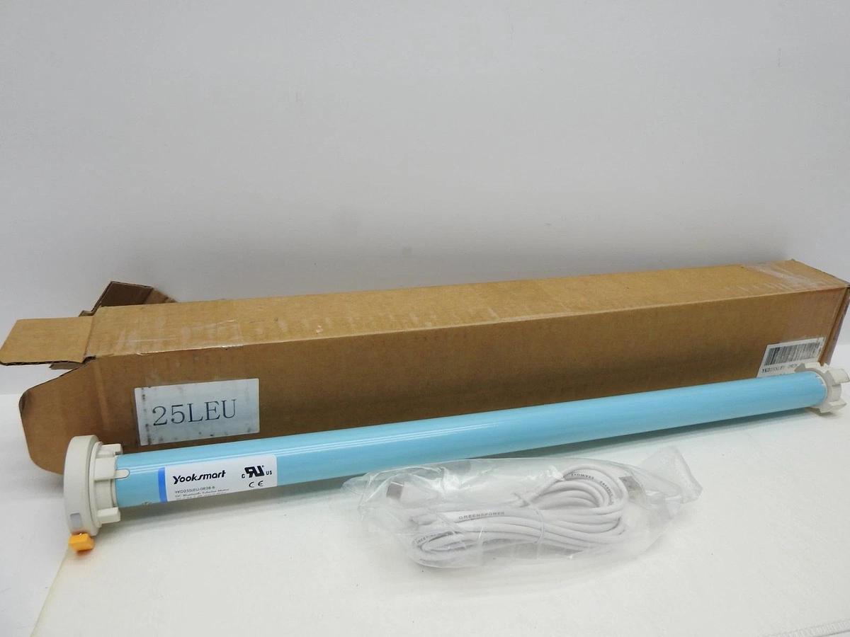 Yoolax Yooksmart Roller Blind DC Bluetooth Tubular Motor YKD25SLEU-0828 B NEW!