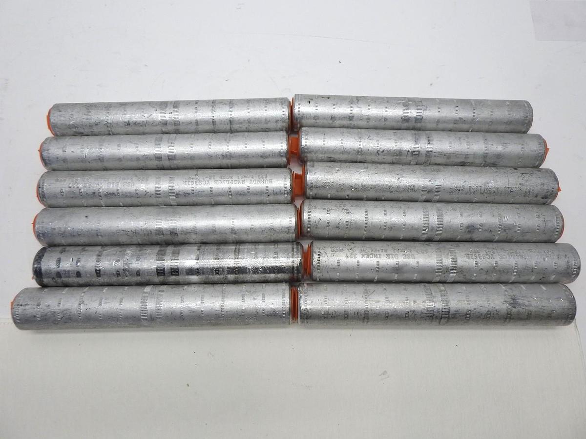 12/pk Burndy YCS361R Hysplice Jumper Sleeve, 8-1/4" Length 477 ACSR, 500 Alum