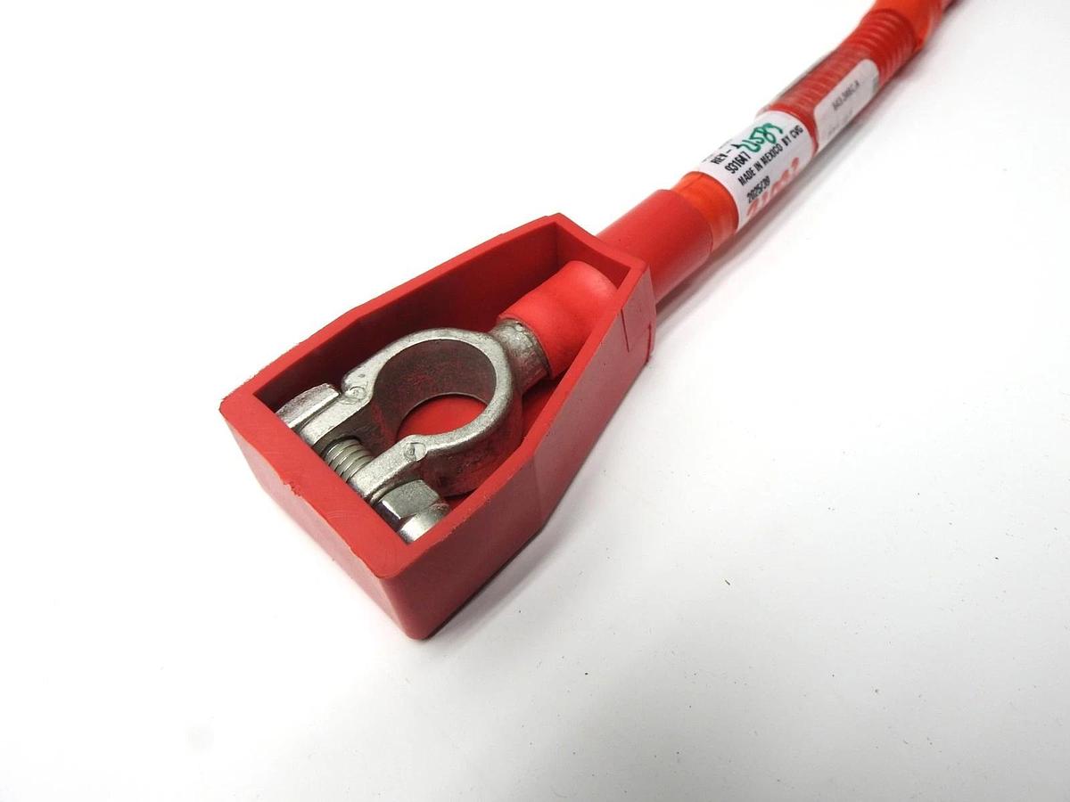 Kubota LP-843-346C Battery Cable 4GA RED 6" 0.714 lbm for SCL1000 Battery Cable