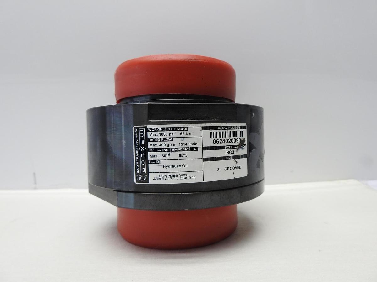 Maxton Isolation Coupling ISO3 3" Grooved for Elevators - OEM NEW