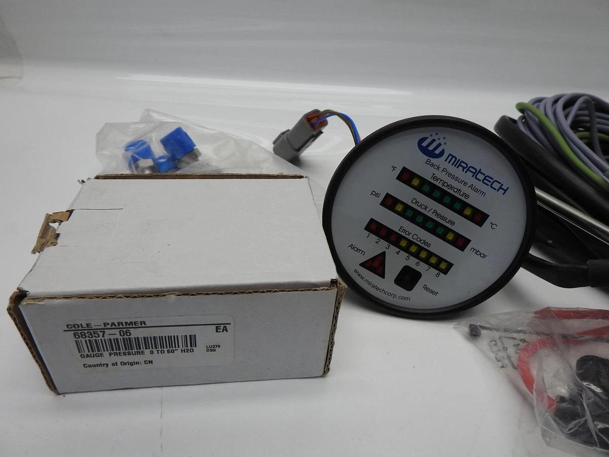 CPK Automotive Dyntest Back Pressure Alarm Monitor System AML-V4.0 Kit NOB NEW!