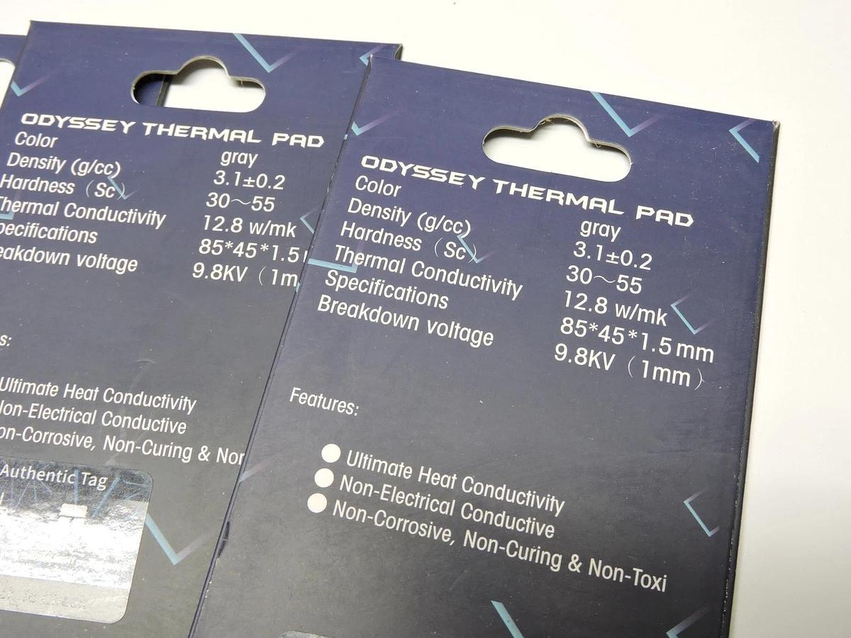 (3) Thermalright ODYSSEY Silicon Thermal Pad 12.8W/mK 85x45x1.5mm GPU PS4 XBOX