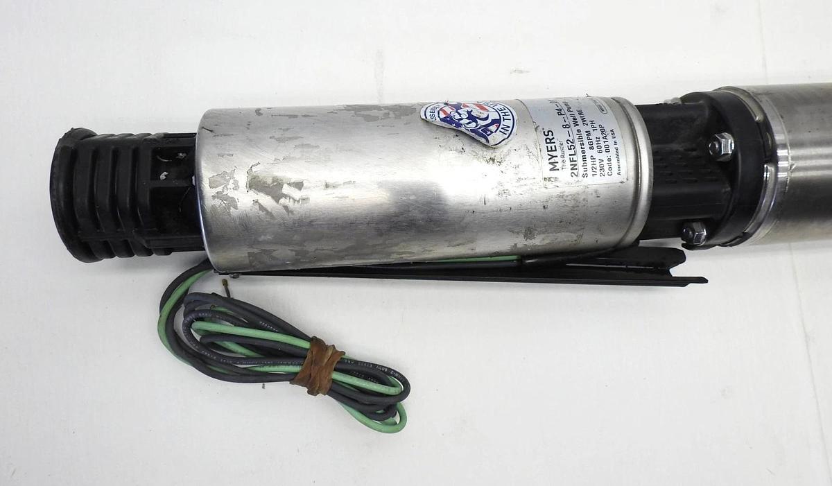 Myers 2NFL52-8-P4-01 2 Wire Submersible Pump w/ Pentair P42B0005A2-01 - NOB NEW