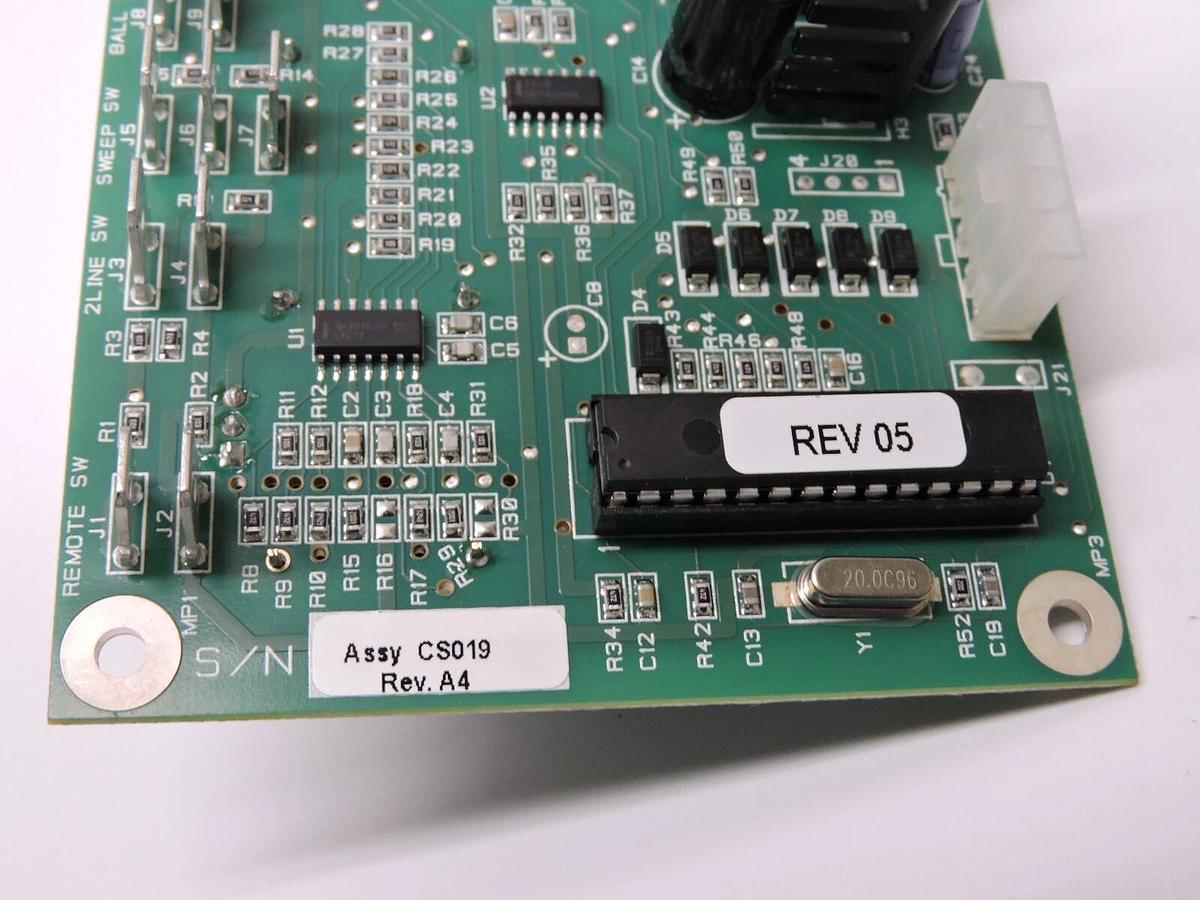 ELB-CS019 Circuit Board CS019-PCB w/ Remote SW, 2Line SW, Sweep SW, Ball SW