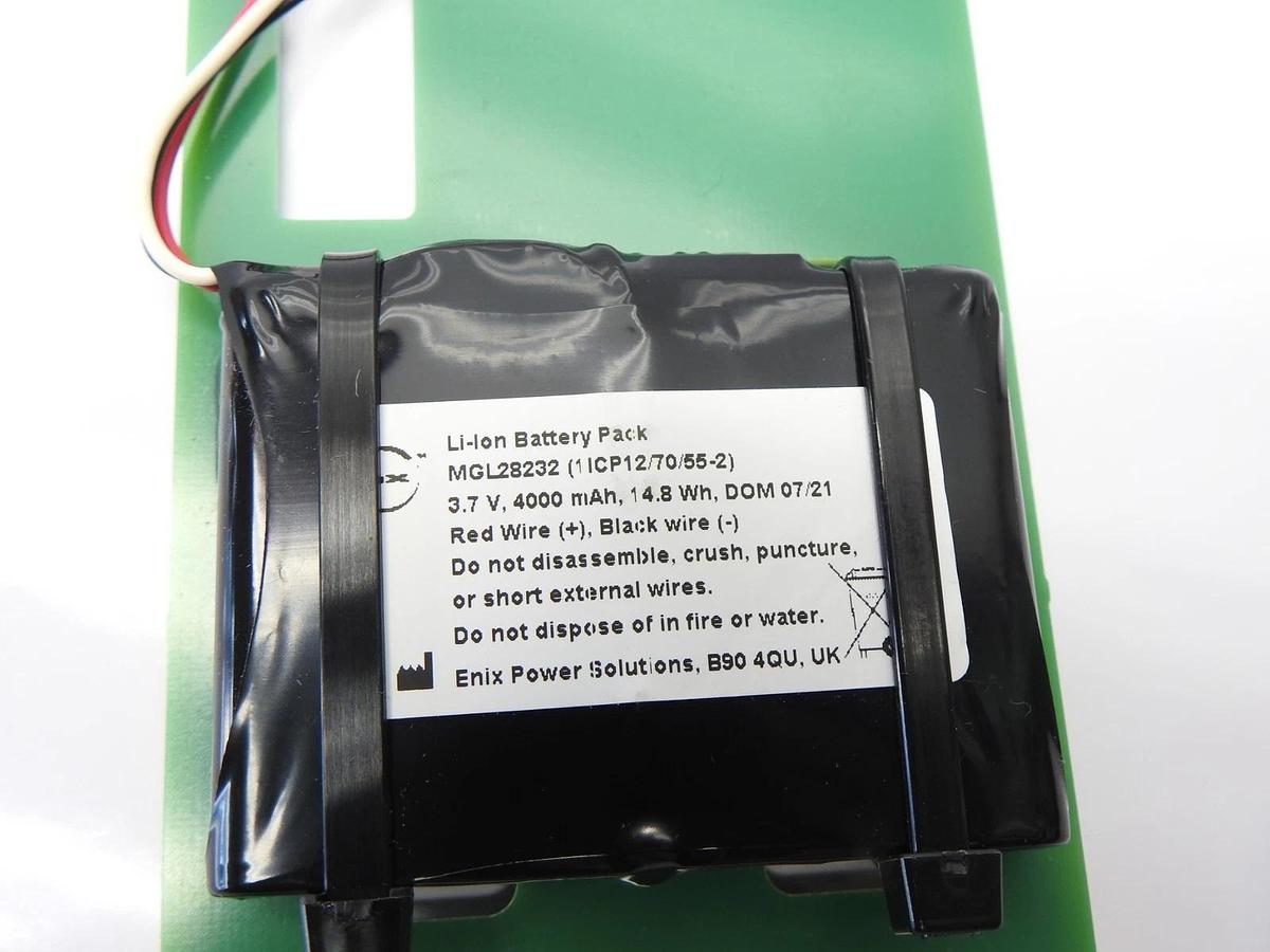 Enix Power Li-ION Battery Pack MGL28232 (1 ICP12/70/55-2) 3.7V, 4000 mAh,14.8 WH