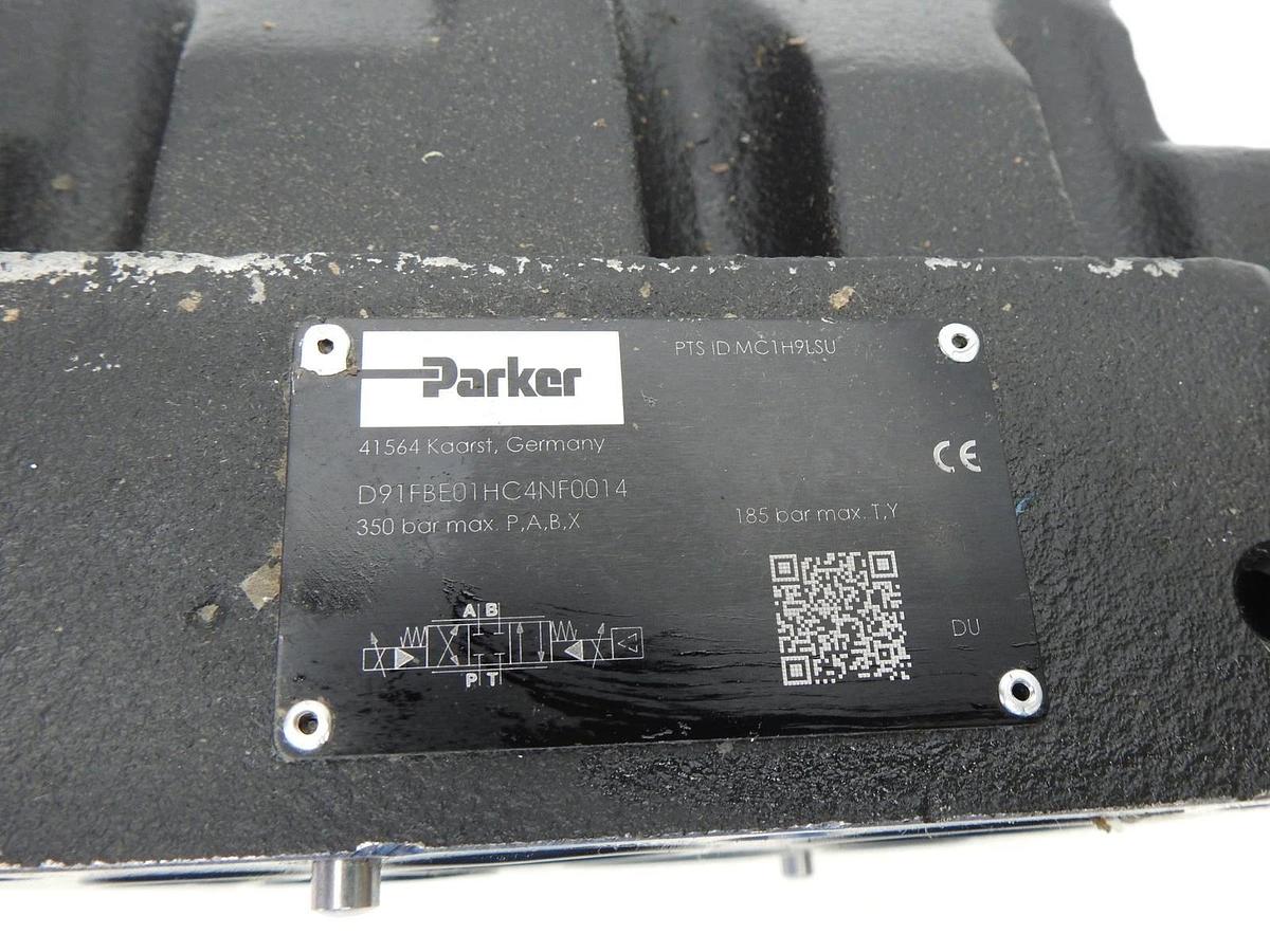 Parker D91FBE01HC4NF0014 Proportional Solenoid Directional Valve 350 Bar P.A.B.X